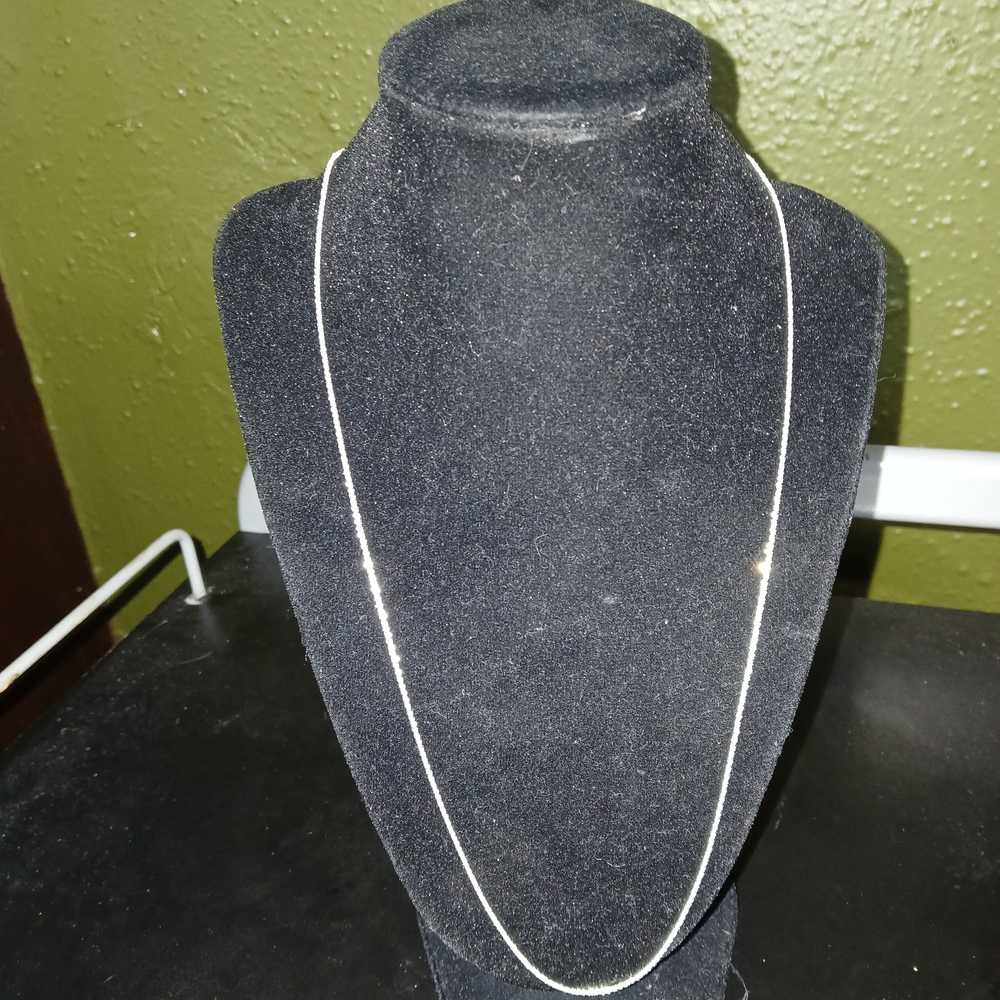 Sterling Silver Adjustable Diamond Cut Twisted Criss-cross Chain